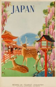Japan Vintage Travel Poster 1930s 