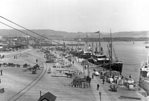 Lilla Bommens hamn 1910